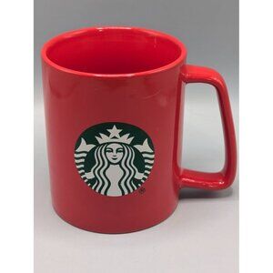 Starbucks 2020 Holiday Red Gold Glitter Mug